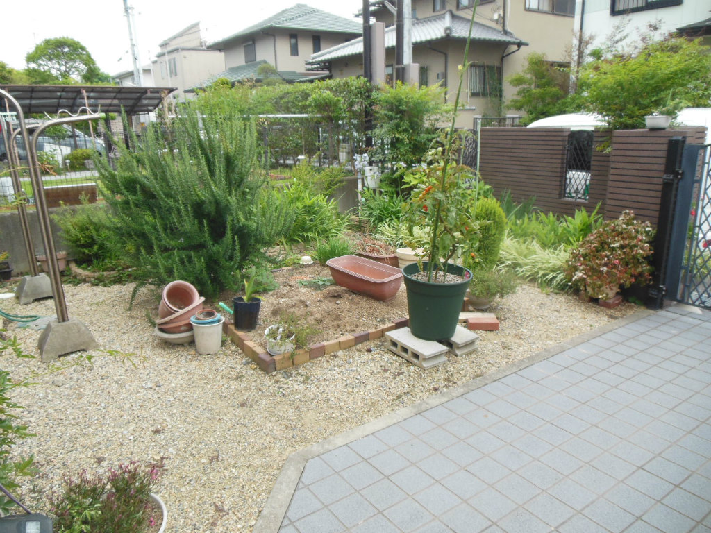 ガーデンの施工例